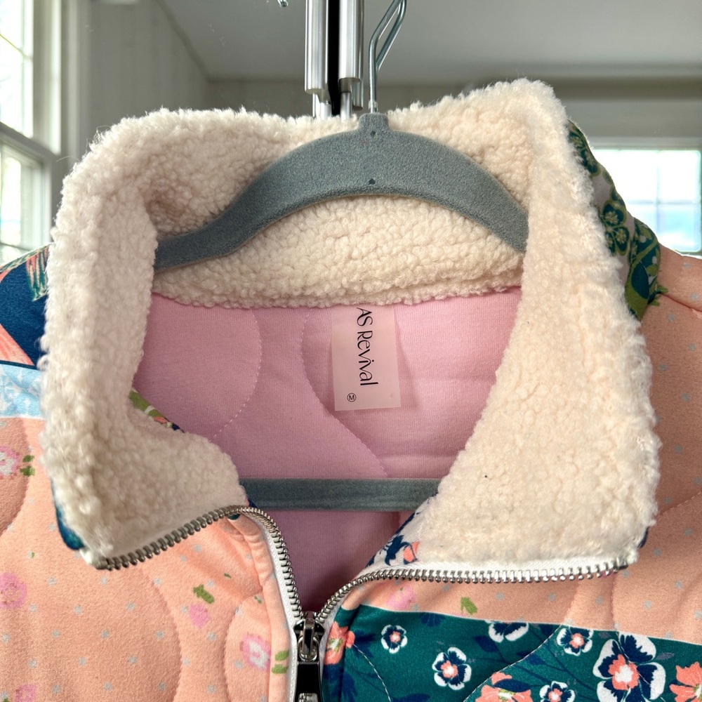 Altar’d State Patchwork Jacket - Picture 6 of 10